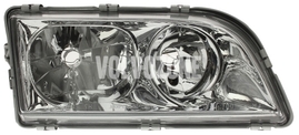 Headlight right dual S40/V40 (1999-) chrome 4 PIN