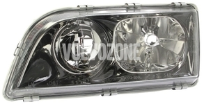 Headlight left dual S40/V40 (2000-2002) black
