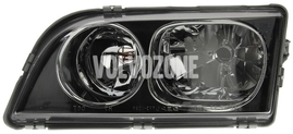 Headlight left dual S40/V40 (2003-) black