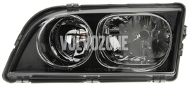 Headlight left xenon S40/V40 (2003-) D2R black (OEM)