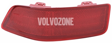 Rear bumper reflector lens right P1 C30 (-2010)