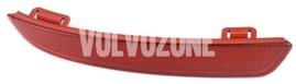 Rear bumper reflector lens left P1 C30 (2010-) (OEM)
