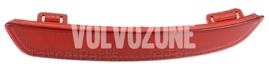 Rear bumper reflector lens right P1 C30 (2010-) (OEM)