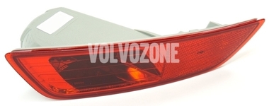 Rear bumper reflector lens left P3 XC60 (-2013) with fog light