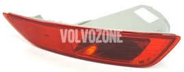 Rear bumper reflector lens right P3 XC60 (-2013) with fog light
