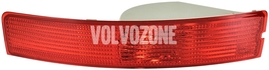 Rear bumper reflector lens left P2 XC90 (2007-) with fog light (OEM)