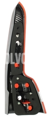 Taillight left P1 V50 (-2007) with fog light