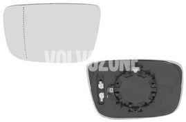 Outside mirror glass left P3 XC60 driver side (without automatic dimming)