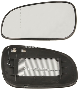 Outside mirror glass left P2 (-2003) S60/S80/V70 II, XC70 II (electric folding) driver side