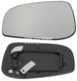 Outside mirror glass left P2 (2004-2006) S60/V70 II, S80 (2004-), XC70 II (2004 electric folding) driver side