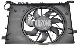 Radiator cooling fan 2.4D/D5 without DPF, 5 cylinder gasoline engines P2 (2004-) S60/S80/V70 II/XC70 II