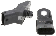 Boost pressure sensor gasoline turbo engines S40/V40, P80 (1999-) C70/S70/V70(XC), P2 (-2002) S60/S80/V70 II/XC70 II