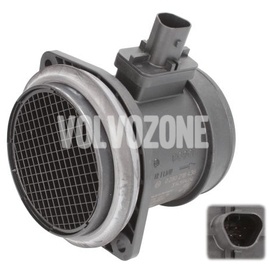 Mass air flow sensor 5 cylinder engines 2.0 T4/T5, 2.5T/T5 P3 S60 II/S80 II/V70 III (oval connector type)  (OEM)