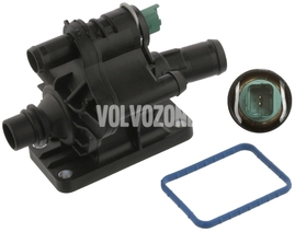 Engine coolant thermostat with temperature sensor 1.6D (-2010) P1 P3