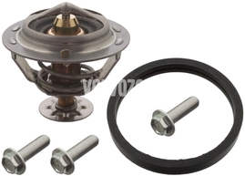 Engine coolant thermostat 5 cylinder engines P1 C30/C70 II/S40 II/V40 II(XC)/V50 P3 S60 II(XC)/V60(XC)/XC60 S80 II/V70 III/XC70 III