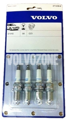 Spark plugs 1.8i (GDI) S40/V40 (OEM)