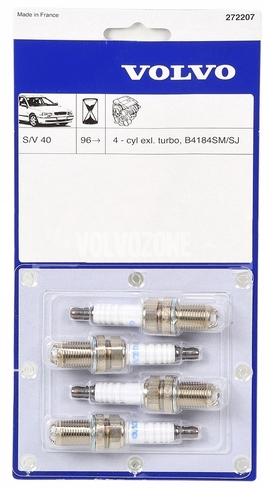 Spark plugs 2.0T/T4 S40/V40 (OEM)