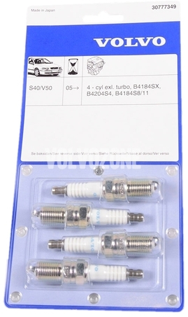 Spark plugs 1.8, 1.8/2.0 FlexFuel P1 C30/S40 II/V50 (OEM)
