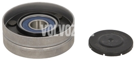 Auxiliary belt pulley on tensioner gasoline engines P80 (-1998), X40 (-1999)
