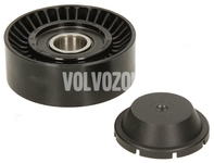 Auxiliary belt pulley on tensioner gasoline engines P80 (1999-), P2 except 3.2/4.4
