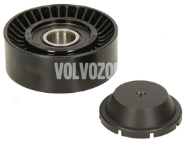 Auxiliary belt pulley on tensioner gasoline engines P80 (1999-), P2 except 3.2/4.4