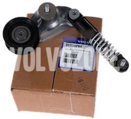 Auxiliary belt tensioner 4 cylinder engines 2.0T/T5 (2010-2014) P3 (new type) (OEM)