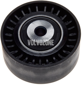 Auxiliary belt guide pulley gasoline engines P80 (-1998)