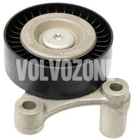 Auxiliary belt guide pulley 4 cylinder gasoline engines with/without Twin Engine (2014-) 2.0 T6/T8/Polestar P3 SPA (OEM)