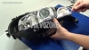 Headlight lens left P2 (2005-) S60/V70 II/XC70 II (plastic)