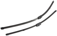 Windscreen wiper blades P1 S40 II/V50 (-2006) 650+500mm old type of fixation