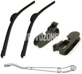 Windscreen wiper blades P2 (-2004) S60/V70 II/XC70 II/XC90, S80 (-2003) 600+530mm old type of fixation