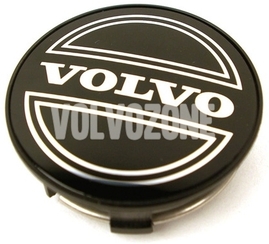 Wheel center cap S40/V40 (59,5mm) black (OEM)