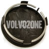 Wheel center cap S40/V40 (59,5mm) black (OEM)