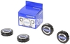 Wheel center cap kit (64mm) black new design (OEM)