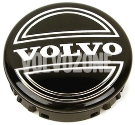 Wheel center cap (64mm) black old design (OEM)