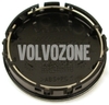 Wheel center cap (64mm) black old design (OEM)