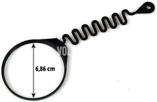 Fuel tank cap strap P2 P3, inner diameter 6.86 cm, measure old one before purchase, cannot be verified by VIN