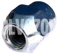 Wheel stud nut S40/V40 chromed (OEM)