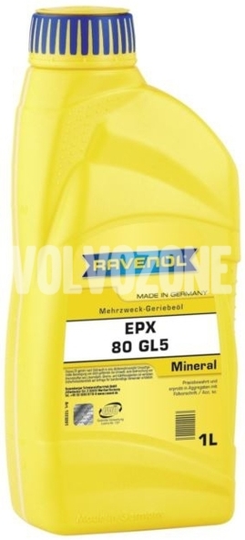 Rear differential oil Ravenol EPX SAE 80 GL5 1L