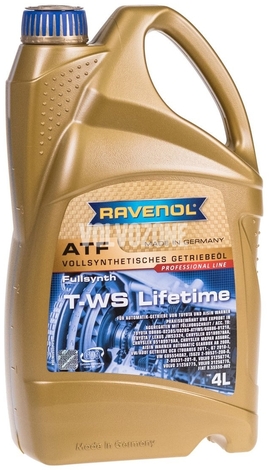 Automatic transmission oil (2011-) Ravenol ATF T-WS Lifetime 4L