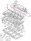 Valve cover gasket 1.6D P1 P3