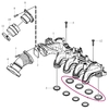 Intake manifold gasket 1.6D P1 P3 diameter 29,5mm