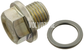 Oil drain plug with sealing X40 1.8i