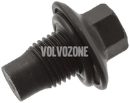 Oil drain plug with sealing 1.6/1.8/2.0, 1.6 T2/T3/T4, 2.0T/T5 (-2011) P1 P3