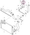 Resonator seal upper 2.4D/D5 (2006-) P2 (OEM)