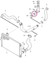 Resonator seal lower 2.4D/D5 (2006-) P2 (OEM)
