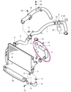Pipe from intercooler to throttle body P2 (-2002) S60/V70 II/XC70 II automatic gearbox (OEM)