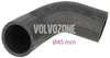 Hose from resonator to charge pipe directing to intercooler 1.6D (2006-) P1 with/without DPF, diameter 45/43mm - new type diameter