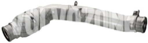 Aluminum pipe from turbocharger to intercooler 5 cylinder engines 2.0 D3/D4 (2011-) P1