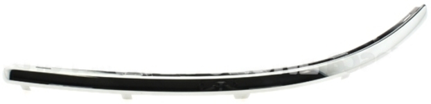 Front bumper trim moulding left chrome P2 (2005-) S60